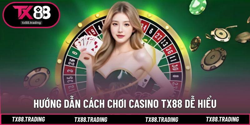Các bước cơ bản để bắt đầu cược tại casino TX88