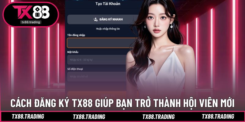 Cách thức đăng ký cho người đang tìm hiểu về nền tảng